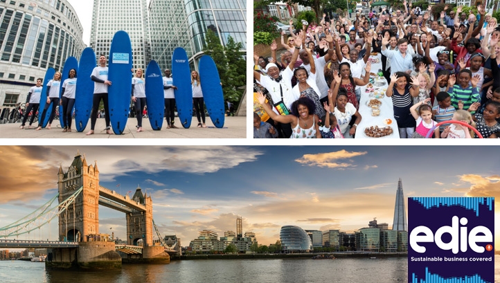 Image credits: Canary Wharf Group and Eden Project Communities