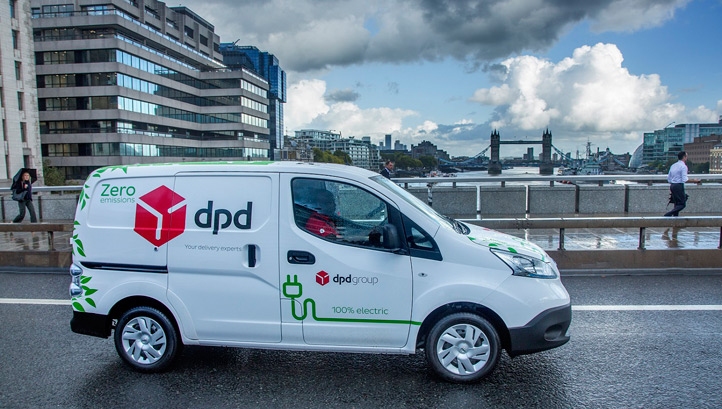 DPD to 300 electric vans to UK fleet
