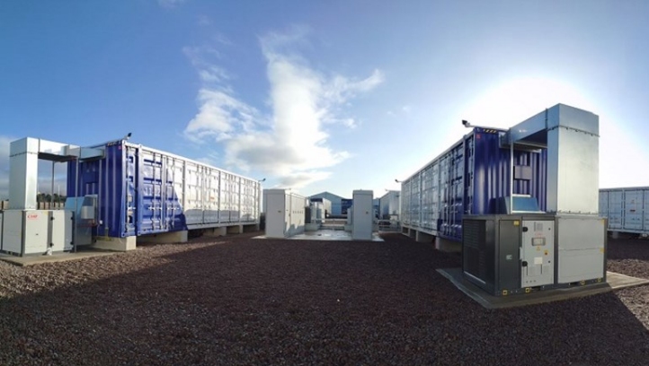 Pictured: The existing 70MW battery system. Image: Sembcorp Energy