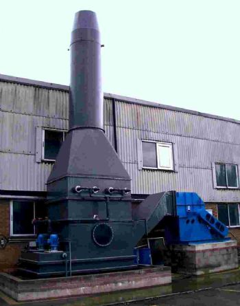 Multivent Scrubbers for Chemical Waste Treatment