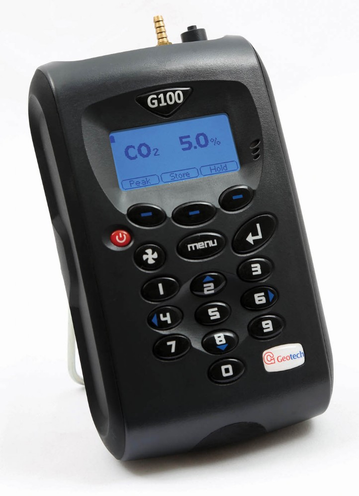 G100 incubator gas analyser - simple accurate CO2 and O2 gas verification