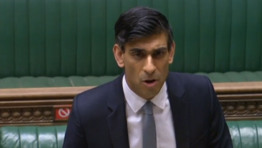 Chancellor Rishi Sunak used his 2021 Budget statement to reiterate the Government's &ldquo;real commitment to green growth&rdquo;. Image:&nbsp;Parliament Live TV