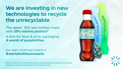 From 2020, the company will incorporate previously unrecyclable and lower-quality plastics into its bottles