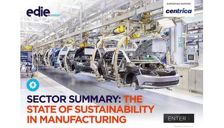 Sector insight: The state of sustainability in manufacturing