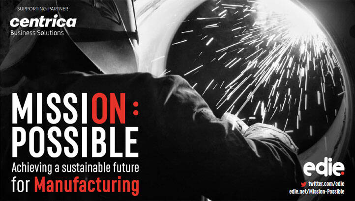 Mission Possible: Achieving a sustainable future for MANUFACTURING