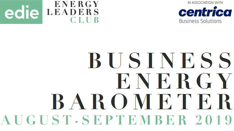 Business Energy Barometer: August – September 2019