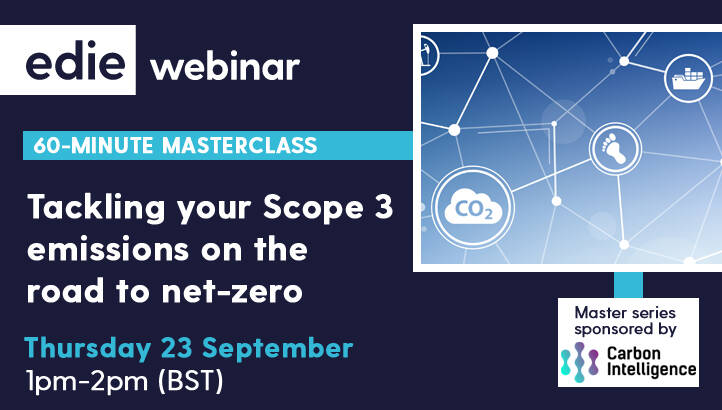 60-minute masterclass: Tackling your Scope 3 emissions on the road to net-zero