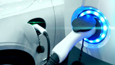Business electric car charging points