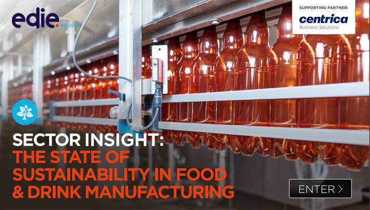 Sector insight: The state of sustainability in food and drink manufacturing
