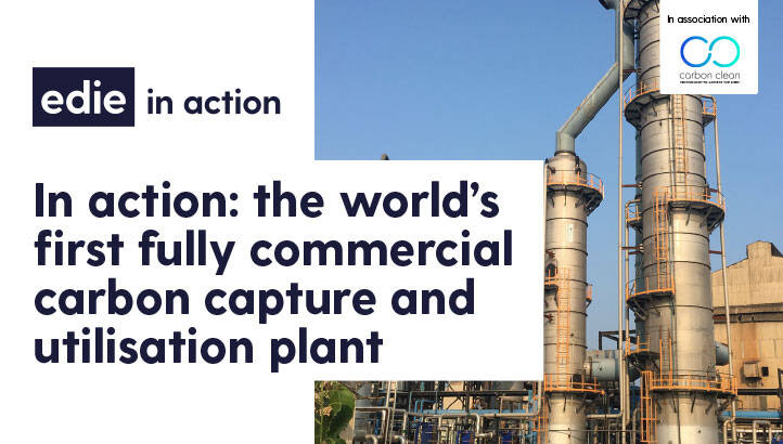 In action: the world’s first fully commercial carbon capture and utilisation plant