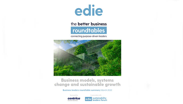 The Better Business Roundtable: Business models, systems change and sustainable growth