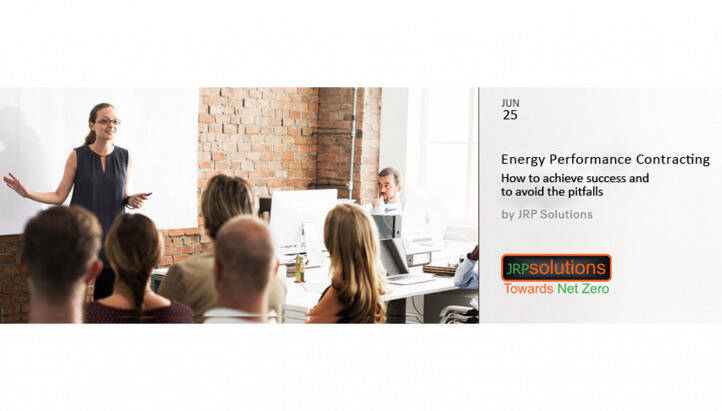 Energy Performance Contracting training – free online taster session ‘How to achieve success and avoid the pitfalls.’