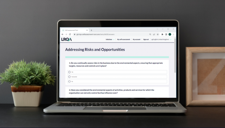 LRQA Launches New Online Self-Assessment Tool For ISO 14001