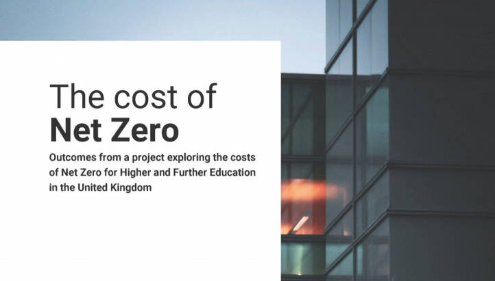 Higher/Tertiary Education Cost of Net Zero calculator launches