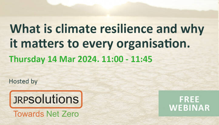 What is climate resilience and why it matters to every organisation