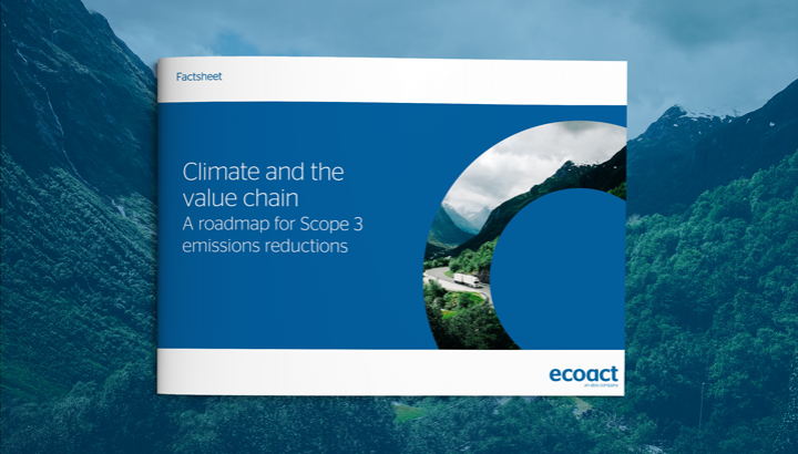 Climate and the value chain: a roadmap for Scope 3 emissions reductions