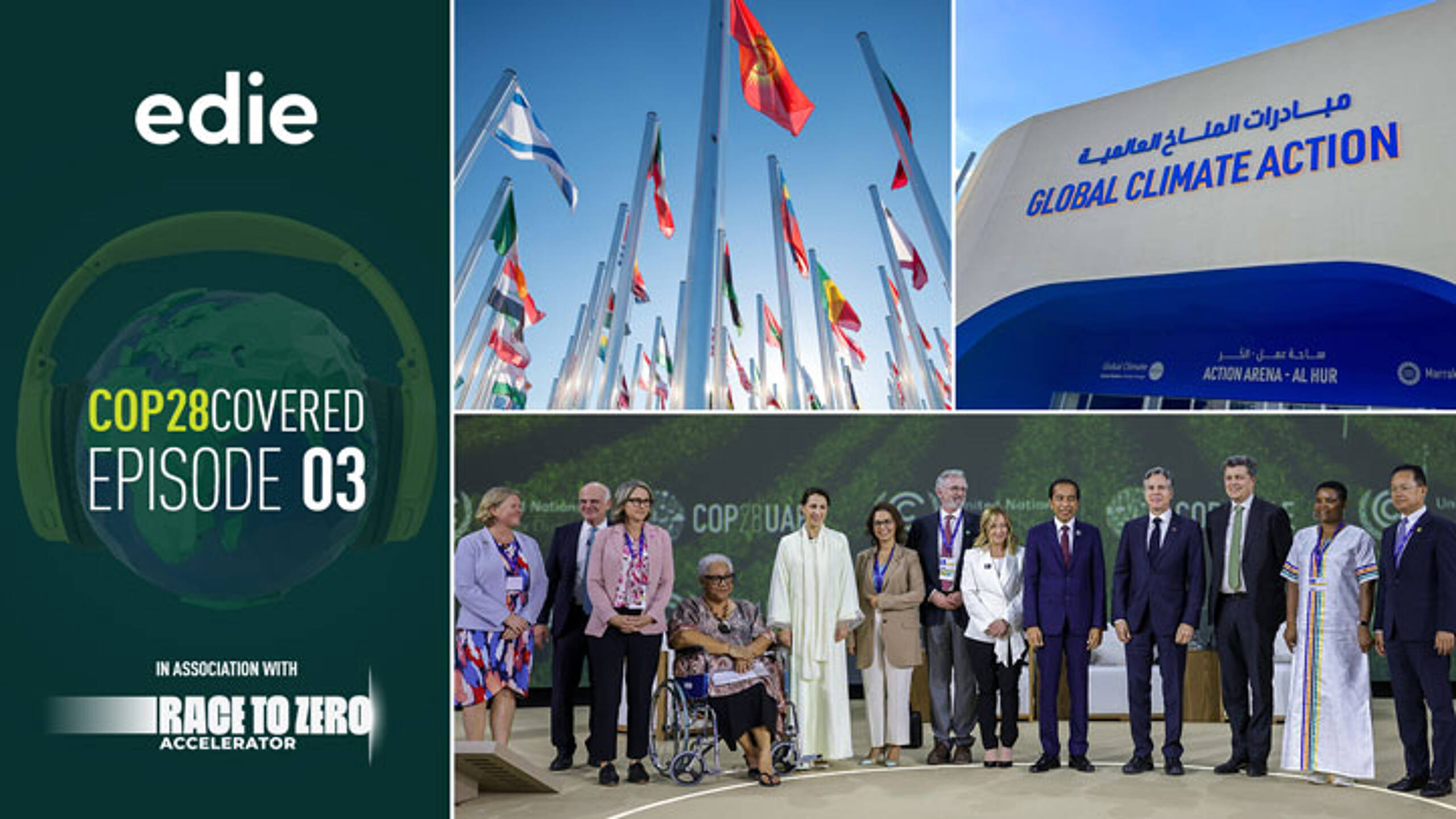 COP28 Covered Podcast episode 3: World leader pledges, NDC stocktakes and AI for climate action 