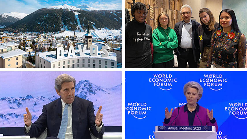 Davos 2023: Who said what on climate and environment?