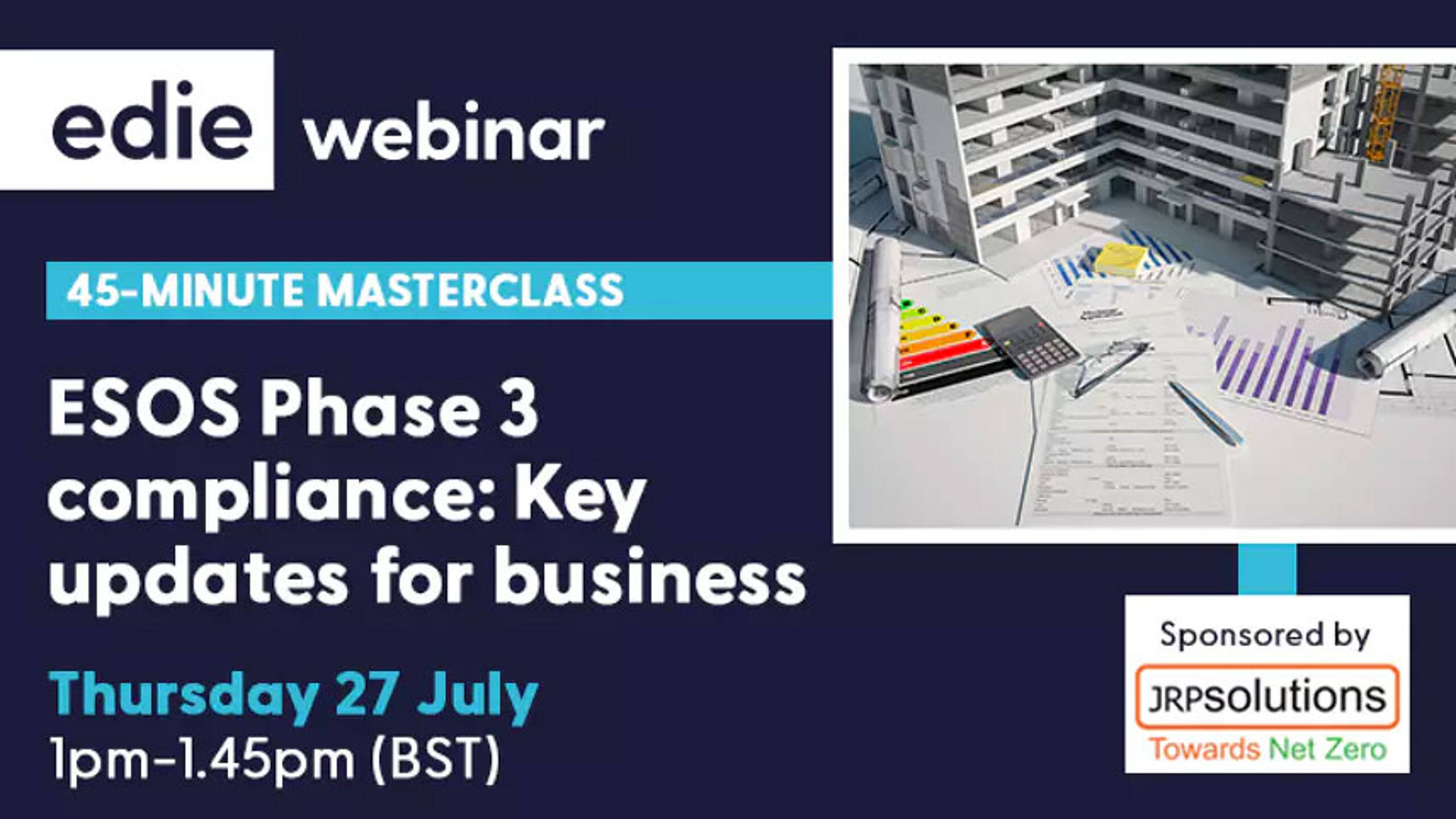 Now available on-demand: edie’s free webinar on ESOS Phase 3