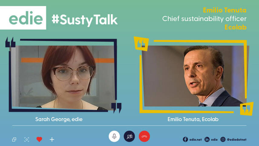 #SustyTalk: Ecolab’s chief sustainability officer on water stewardship
