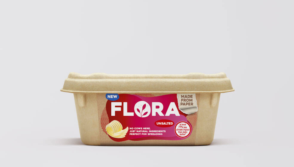 Upfield touts plastic-free, recyclable tubs for butters and spreads