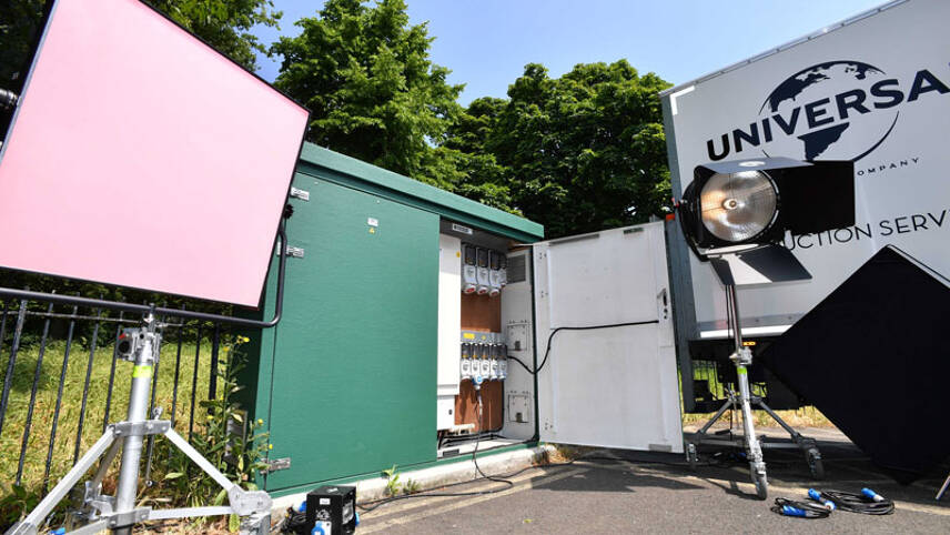 Green screen: TV and film productions in London tap into renewable energy