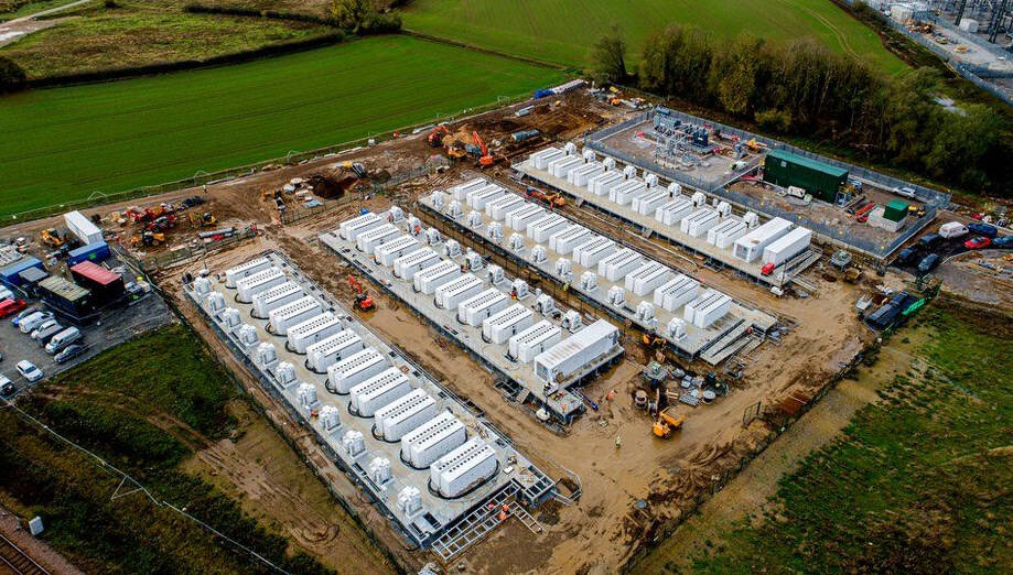 Europe’s biggest battery storage facility comes online near Hull