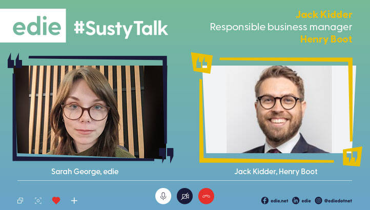 #SustyTalk: Henry Boot’s Jack Kidder on collaboration for a just net-zero transition
