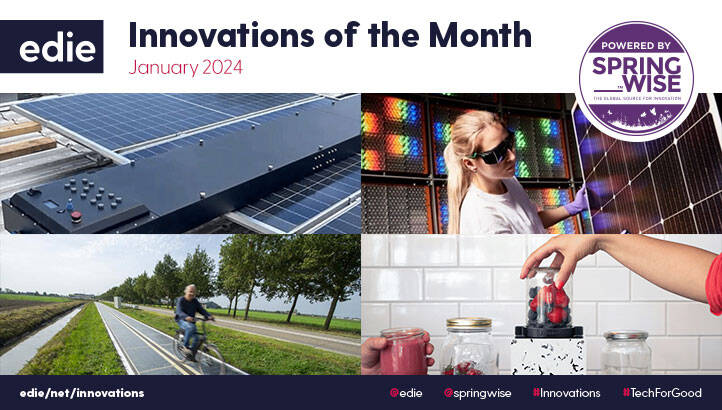 Solar panel breakthroughs and sensors fighting food waste: The best green innovations of January 2024
