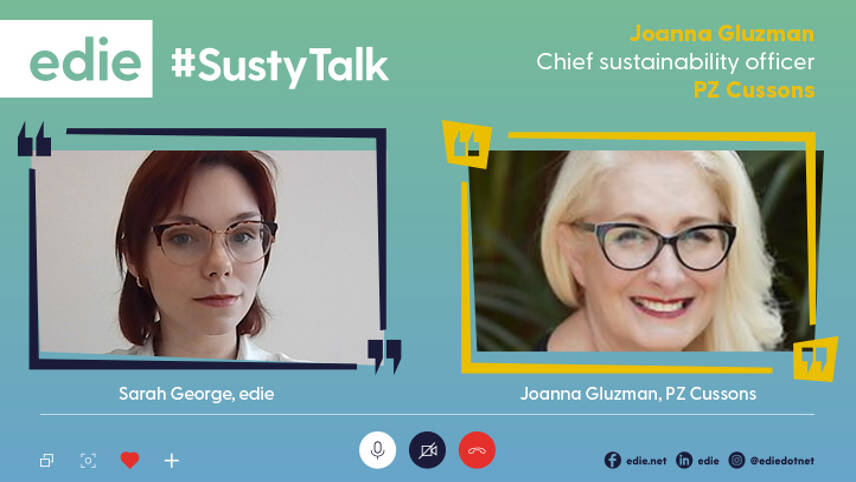 #SustyTalk: PZ Cussons’ Joanna Gluzman on embedding sustainability in 2022