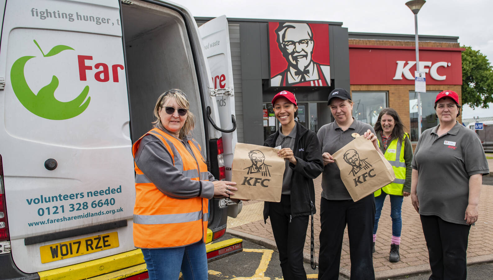 KFC partners with FareShare for national food redistribution scheme
