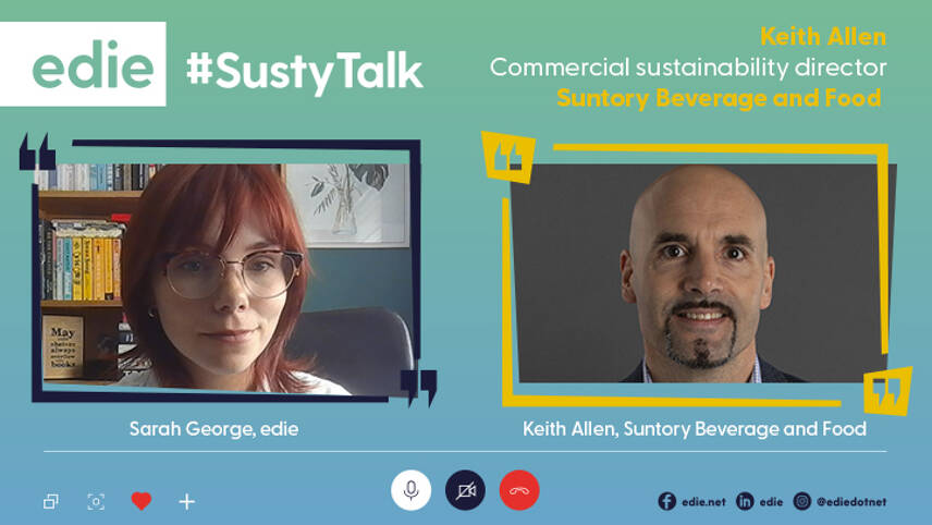 #SustyTalk: Suntory’s commercial sustainability director Keith Allen on DRS preparations