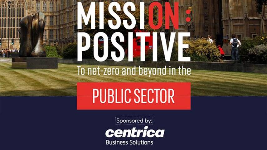 Mission Positive: To net-zero and beyond in the public sector