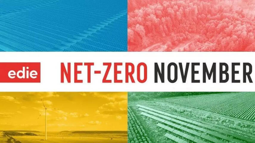 Net-Zero November: edie kicks off bumper month of content and events