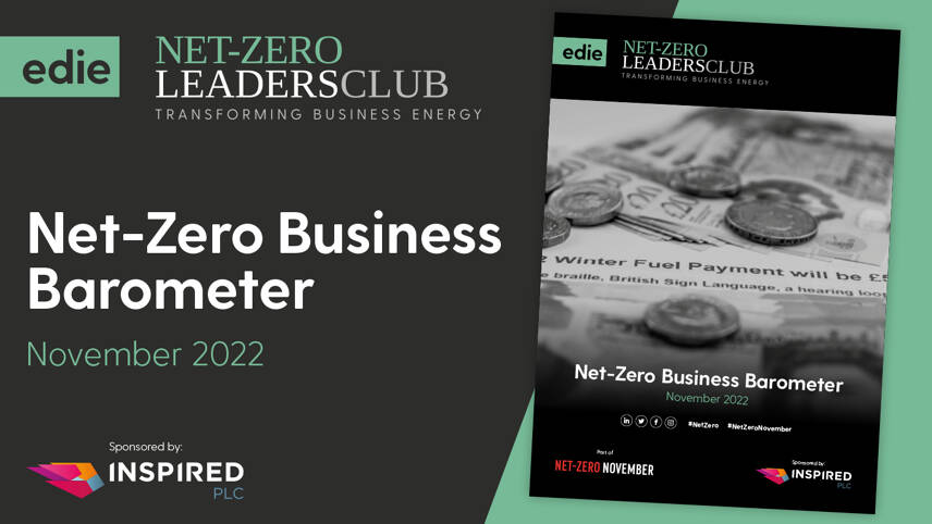 Net-Zero Business Barometer: edie report details how corporates are approaching the net-zero transition