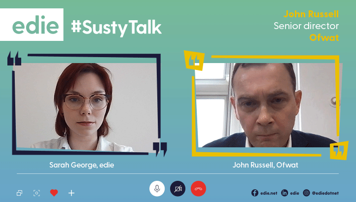 #SustyTalk: Ofwat’s John Russell on green innovation for the water sector