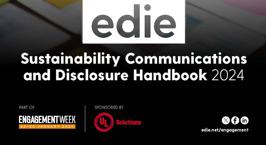 Sustainability Communications and Disclosure Handbook 2024