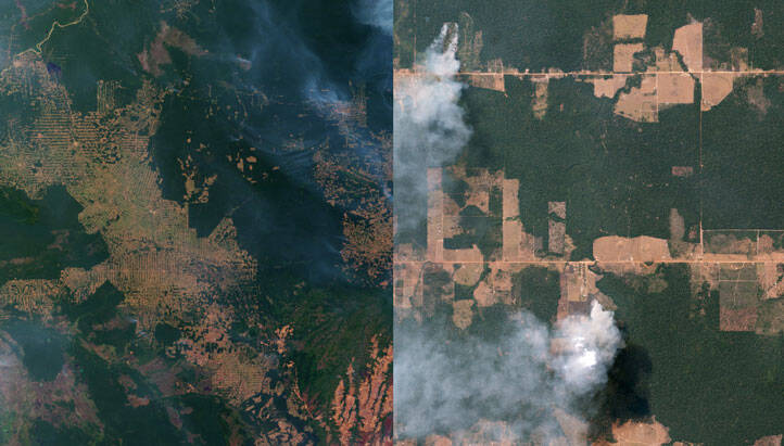 How the Brazilian Government is using satellite imagery to track deforestation in the Amazon