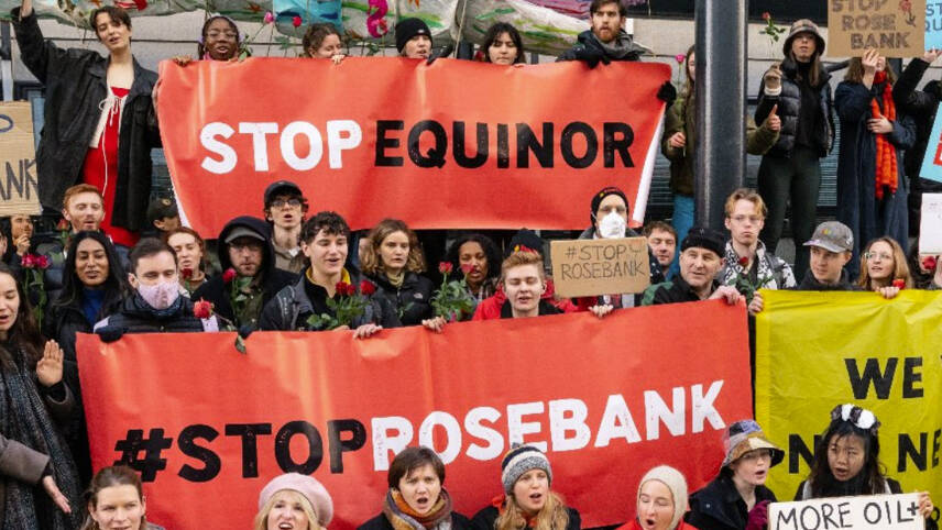 Dozens of banks urged not to finance Rosebank oil and gas field