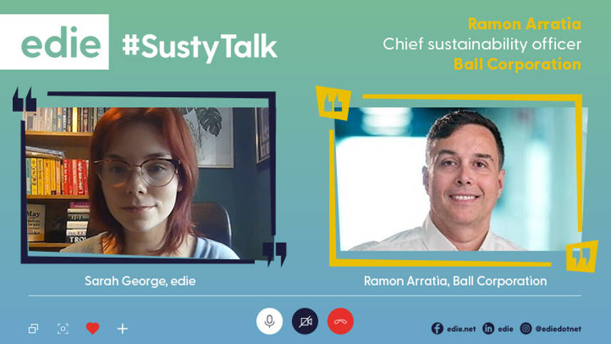 #SustyTalk: Ball Corporation’s Ramon Arratia on coupling climate and circular economy action