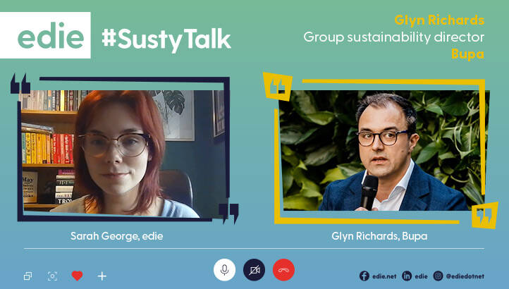 #SustyTalk: Bupa’s Glyn Richards on how the healthcare sector can lead on climate action