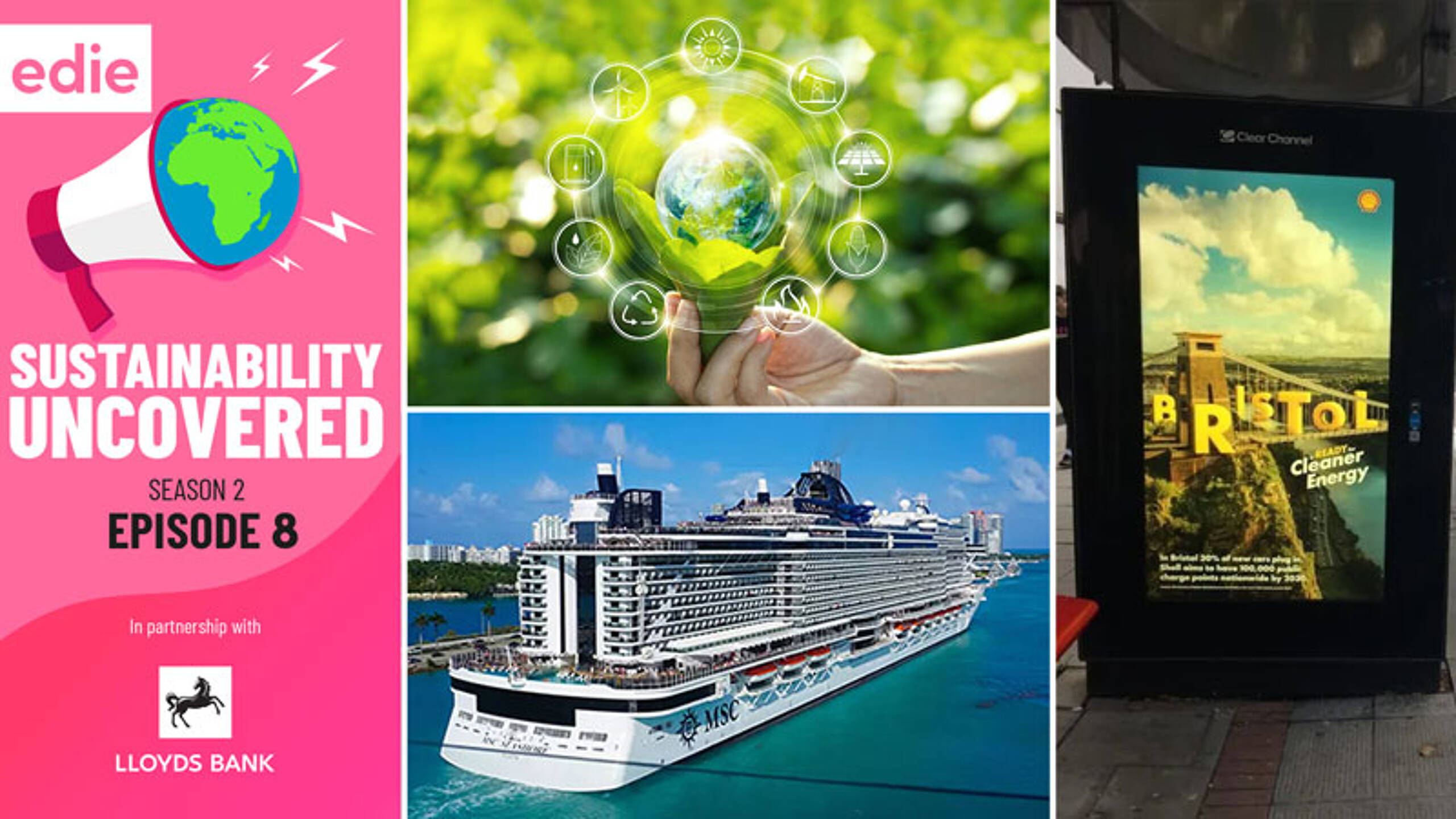 Sustainability uncovered podcast episode 8: Greenwashing crackdowns, innovation investments and net-zero cruises