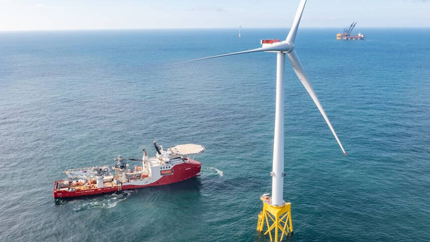 Energy generation begins at Scotland’s biggest offshore wind farm