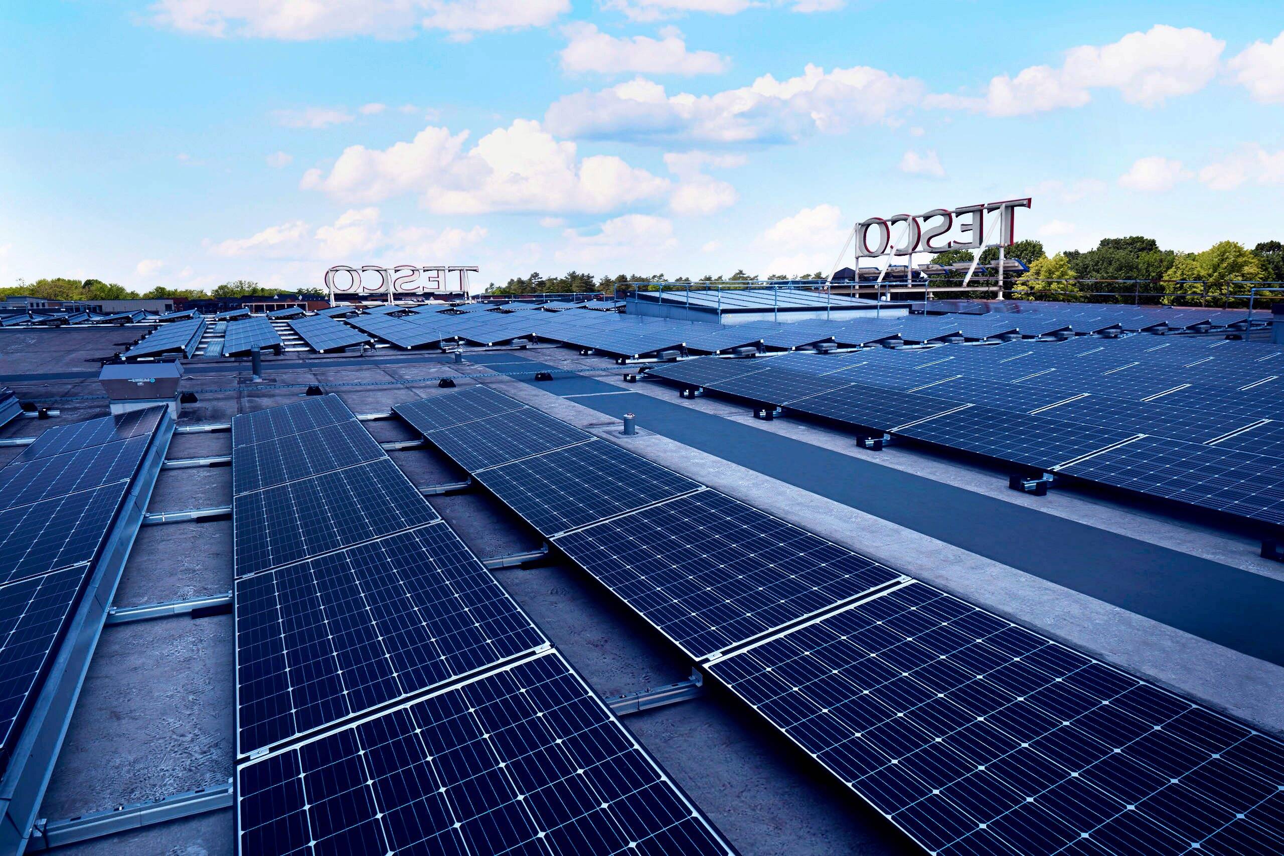 Tesco announces solar power project to enhance renewables capacity