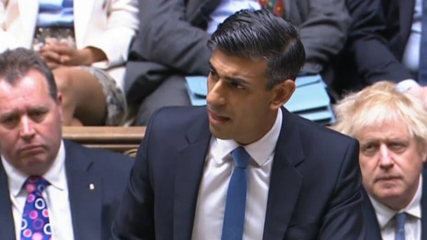 Rishi Sunak announces £5bn windfall tax on fossil fuel giants to help households deal with energy price crisis