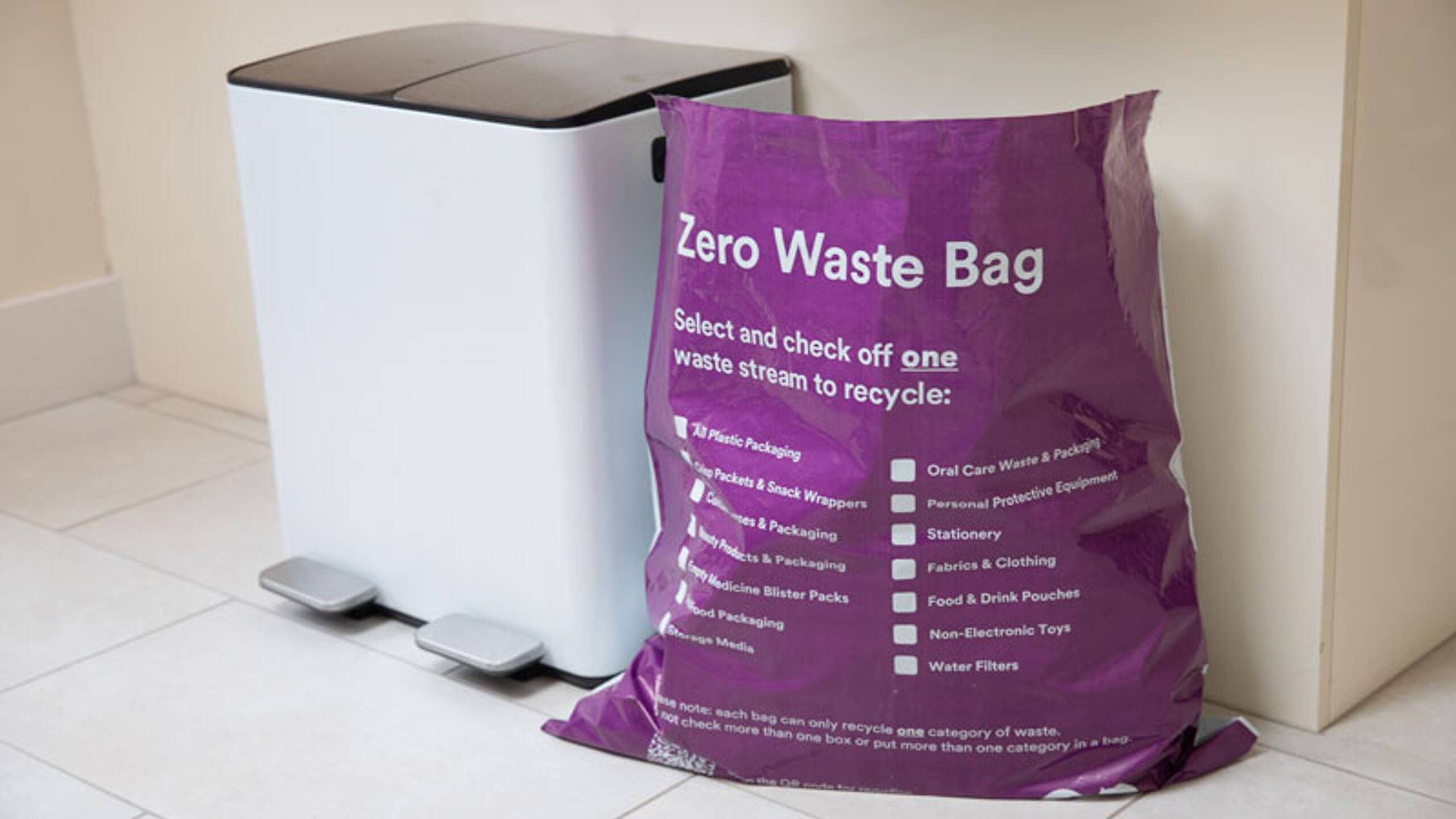 TerraCycle Launches 'Zero Waste Bag' Scheme for Hard-to-Recycle Items