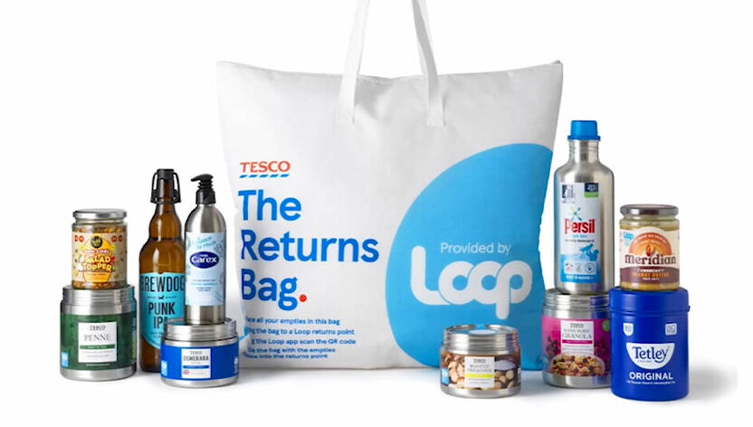 Tesco ends trials of refillable products through TerraCycle's Loop