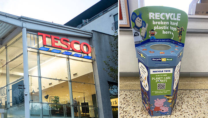 Tesco trials take-back and recycling for plastic toys