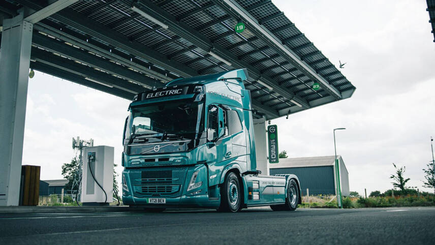 Electric Freightway: Business giants team up to build UK’s e-HGV charging network