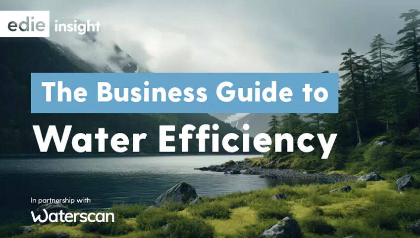 edie publishes new business guide to water efficiency